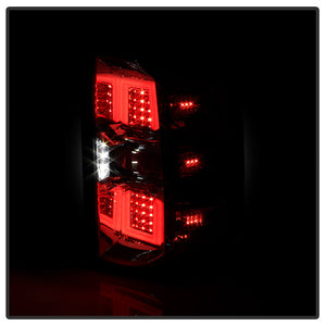 Xtune Full LED Tail Lights GMC Sierra (2007-2014) Black or Chrome Housing