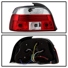 Load image into Gallery viewer, Xtune LED Tail Lights BMW E39 5 Series (1997-2000) [Chrome Housing] Red Clear or Red Smoke Lens Alternate Image