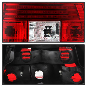 Xtune LED Tail Lights BMW E39 5 Series (1997-2000) [Chrome Housing] Red Clear or Red Smoke Lens