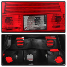 Load image into Gallery viewer, Xtune LED Tail Lights BMW E39 5 Series (1997-2000) [Chrome Housing] Red Clear or Red Smoke Lens Alternate Image