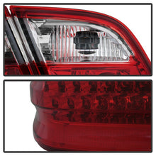Load image into Gallery viewer, Xtune LED Tail Lights Mercedes E-Class W210 (1996-2002) Red Clear or Red Smoke Lens - Red Clear Alternate Image