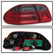 Load image into Gallery viewer, Xtune LED Tail Lights Mercedes E-Class W210 (1996-2002) Red Clear or Red Smoke Lens - Red Clear Alternate Image