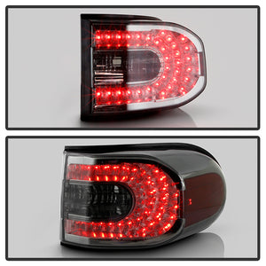 Xtune LED Tail Lights Toyota FJ Cruiser (07-14) Chrome Housing | Red Lens or Chrome Housing | Smoked Lens