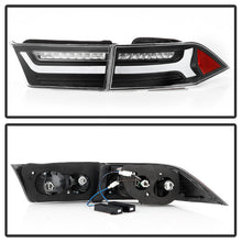 Load image into Gallery viewer, Xtune Tail Lights Acura TSX (2006-2008) [w/ Light Bar LED] Red Clear or Black Alternate Image