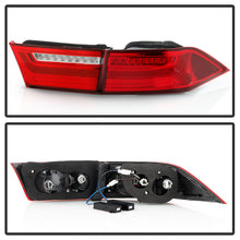 Load image into Gallery viewer, Xtune Tail Lights Acura TSX (2006-2008) [w/ Light Bar LED] Red Clear or Black Alternate Image