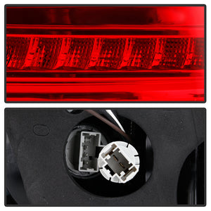 Xtune Tail Lights Acura TSX (2006-2008) [w/ Light Bar LED] Red Clear or Black