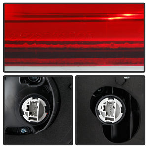 Xtune Tail Lights Acura TSX (2006-2008) [w/ Light Bar LED] Red Clear or Black