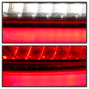 Xtune Tail Lights Acura TSX (2006-2008) [w/ Light Bar LED] Red Clear or Black