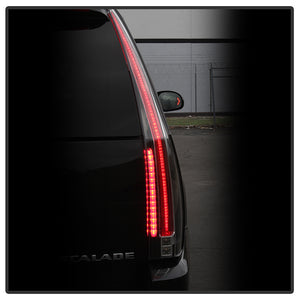 Xtune LED Tail Lights Cadillac Escalade (2007-2014) [LED 2in1] Black Clear  Lens