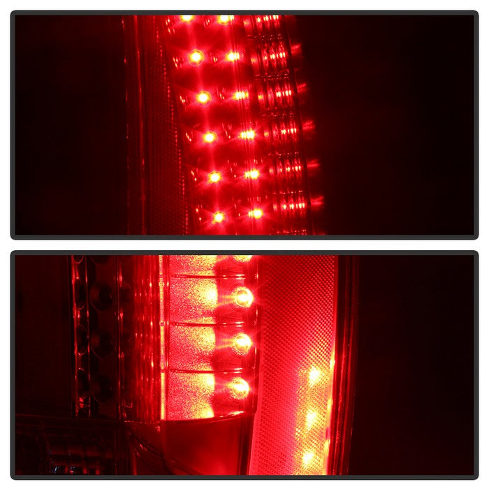 Xtune Tail Lights Cadillac Escalade ESV (07-14) [OE Style] Chrome Hous ...