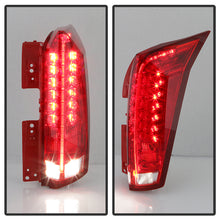 Load image into Gallery viewer, Xtune Full LED Tail Lights Cadillac SRX (10-16) [OE Style] Chrome Housing | Red Lens Alternate Image