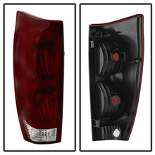 Load image into Gallery viewer, Xtune Tail Lights Chevy Avalanche (02-06) [OE Style] Chrome Housing / Red Smoke Lens Alternate Image