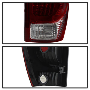 Xtune Tail Lights Chevy Avalanche (02-06) [OE Style] Chrome Housing / Red Smoke Lens