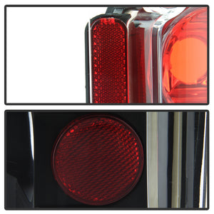 Xtune Tail Lights Chevy Suburban (73-91) [Euro Style] Black / Clear Lens or Chrome /  Clear Lens