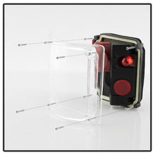 Load image into Gallery viewer, Xtune Tail Lights Chevy Blazer (73-91) [Euro Style] Black / Clear Lens or Chrome / Clear Lens - Black / Clear Lens Alternate Image