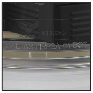 Xtune Tail Lights Chevy Suburban (73-91) [Euro Style] Black / Clear Lens or Chrome /  Clear Lens