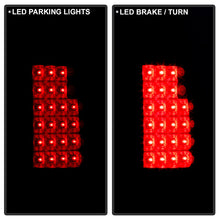 Load image into Gallery viewer, Xtune LED Tail Lights Chevy Tahoe (1994-1999) Black or Chrome Housing - Black / Clear Alternate Image