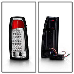 Xtune LED Tail Lights Cadillac Escalade (1999-2000) Black or Chrome Housing