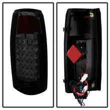 Load image into Gallery viewer, Xtune LED Tail Lights Chevy C/K Fleetside Pickup Truck 1500/2500/3500 (88-98) [w/ 3rd Brake Light] Chrome Housing / Smoke Lens - Default Title Alternate Image
