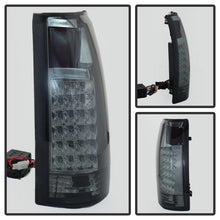 Load image into Gallery viewer, Xtune LED Tail Lights Chevy C/K Series 1500/2500/3500 (88-98) Black or Chrome Housing - Black / Clear Alternate Image