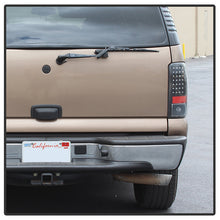 Load image into Gallery viewer, Xtune Tail Lights Chevy Suburban (00-06) [Euro Style] Chrome Housing / Red Smoked Lens - Black - Clear Alternate Image