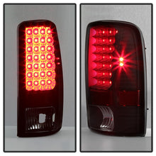 Load image into Gallery viewer, Xtune Tail Lights Chevy Tahoe (00-06) [Euro Style] Chrome Housing / Red Smoked Lens - Black - Clear Alternate Image