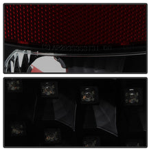 Load image into Gallery viewer, Xtune Tail Lights Chevy Tahoe (00-06) [Euro Style] Chrome Housing / Red Smoked Lens - Black - Clear Alternate Image