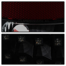 Load image into Gallery viewer, Xtune Tail Lights Chevy Suburban (00-06) [Euro Style] Chrome Housing / Red Smoked Lens - Black - Clear Alternate Image