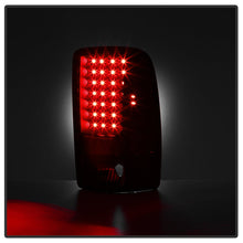 Load image into Gallery viewer, Xtune Tail Lights Chevy Suburban (00-06) [Euro Style] Chrome Housing / Red Smoked Lens - Black - Clear Alternate Image