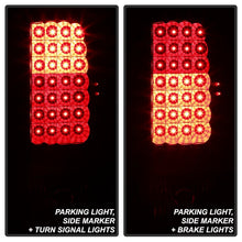 Load image into Gallery viewer, Xtune Tail Lights Chevy Tahoe (00-06) [Euro Style] Chrome Housing / Red Smoked Lens - Black - Clear Alternate Image