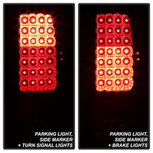 Load image into Gallery viewer, Xtune Tail Lights Chevy Suburban (00-06) [Euro Style] Chrome Housing / Red Smoked Lens - Black - Clear Alternate Image