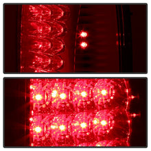 Load image into Gallery viewer, Xtune Tail Lights Chevy Tahoe (00-06) [Euro Style] Chrome Housing / Red Smoked Lens - Black - Clear Alternate Image