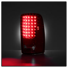Load image into Gallery viewer, Xtune Tail Lights Chevy Tahoe (00-06) [Euro Style] Chrome Housing / Red Smoked Lens - Black - Clear Alternate Image