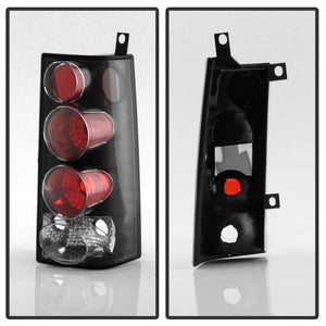 Xtune Tail Lights Chevy Express Van (2003-2008) [Euro Style] Black Lens