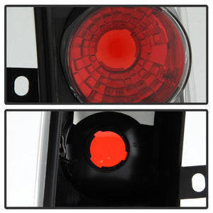 Xtune Tail Lights Chevy Express Van (2003-2008) [Euro Style] Black Lens