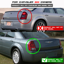 Load image into Gallery viewer, Xtune LED Tail Lights Chrysler 300 (2005-2007) Black Housing / Clear Lens Alternate Image