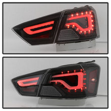 Load image into Gallery viewer, Xtune LED Tail Lights Chevy Impala (14-19) [Light Bar LED] Black / Black Smoked / Red Clear Alternate Image