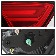 Load image into Gallery viewer, Xtune LED Tail Lights Chevy Impala (14-19) [Light Bar LED] Black / Black Smoked / Red Clear Alternate Image