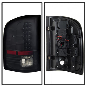 Xtune LED Tail Lights  GMC Sierra 3500HD Dually Models (07-14) Black or Chrome Housing