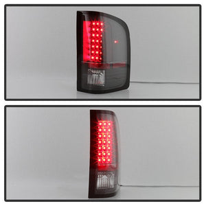 Xtune LED Tail Lights  GMC Sierra 3500HD Dually Models (07-14) Black or Chrome Housing