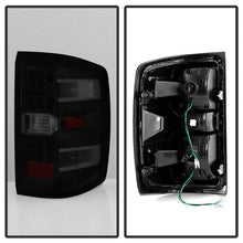 Load image into Gallery viewer, Xtune LED Tail Lights GMC Sierra 3500HD (15-18) Black Clear / Black Smoke / Red Lens Alternate Image