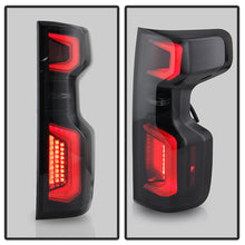 Load image into Gallery viewer, Xtune Tail Lights Chevy Silverado (19-20) [w/ Light Bar LED] Clear / Black Smoked / Red Smoked - Clear Alternate Image