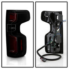 Load image into Gallery viewer, Xtune Tail Lights Chevy Silverado (19-20) [w/ Light Bar LED] Clear / Black Smoked / Red Smoked - Clear Alternate Image