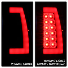 Load image into Gallery viewer, Xtune LED Tail Lights GMC Sierra 1500/2500/3500 (99-06) Classic (2007) [w/ LED Light Bar] Black or Chrome Housing - Chrome - Red Clear Alternate Image