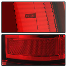 Load image into Gallery viewer, Xtune LED Tail Lights GMC Sierra 1500/2500/3500 (99-06) Classic (2007) [w/ LED Light Bar] Black or Chrome Housing - Chrome - Red Clear Alternate Image