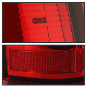 Xtune LED Tail Lights Chevy Silverado 1500/2500/3500 (99-02) [w/ LED Light Bar] Black or Chrome Housing
