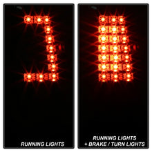 Load image into Gallery viewer, Xtune LED Tail Lights Chevy Silverado 1500/2500 (99-02) [C Shape] Red Clear or Black Alternate Image