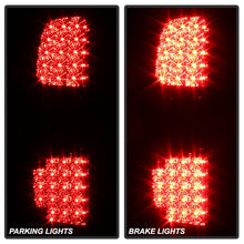 Load image into Gallery viewer, Xtune LED Tail Lights Chevy Suburban (07-14) Black Smoked or Smoked Lens Alternate Image