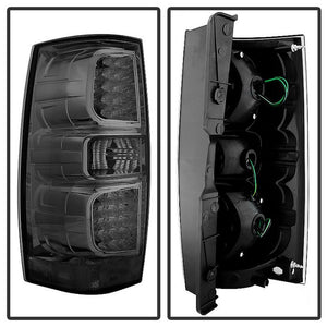 Xtune LED Tail Lights GMC Yukon/Yukon Denali (07-14) Black Smoked or Smoked Lens