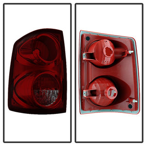 Xtune Tail Lights Dodge Dakota (2005-2010) [OEM Style] Red Smoked or Red